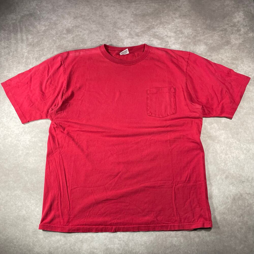 90’s Turner Originals Essentials Blank Red Pocket T-shirt